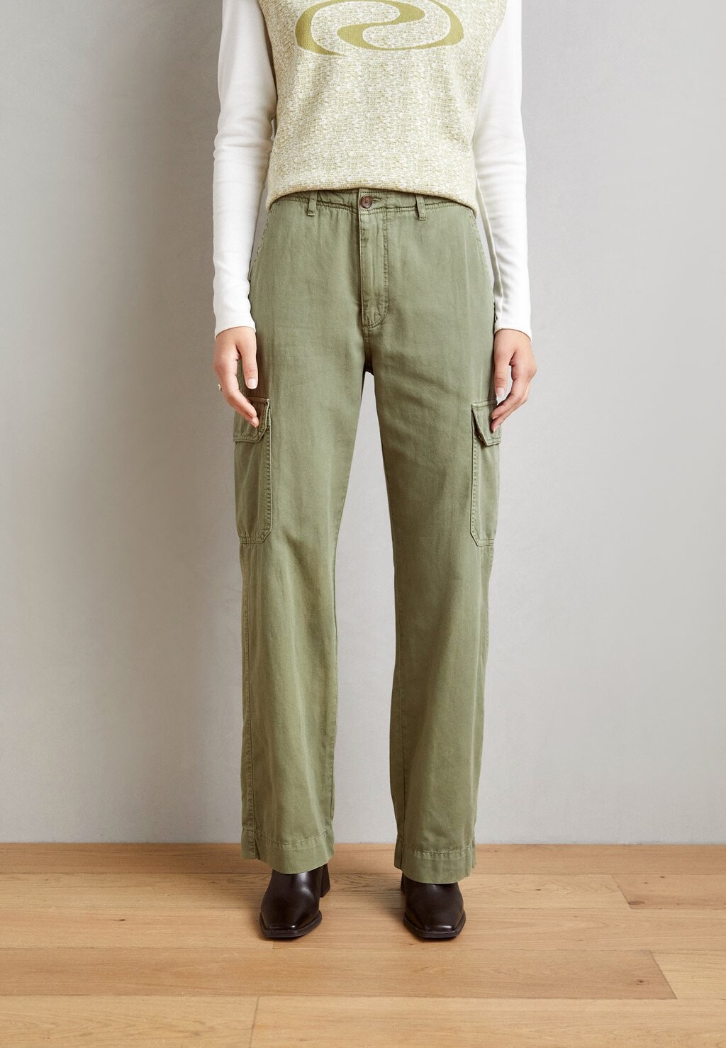 

Брюки карго PANTS WOMAN Ecoalf, хаки