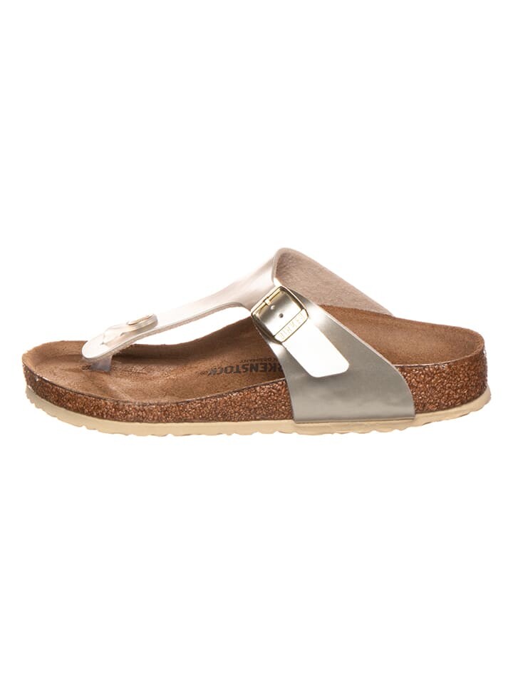 

Сандалии Birkenstock, серебряный
