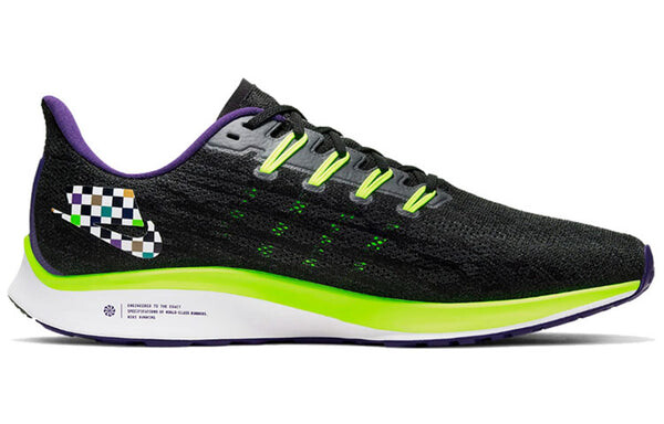 Кроссовки air zoom pegasus 36 Nike, черный — фото 2