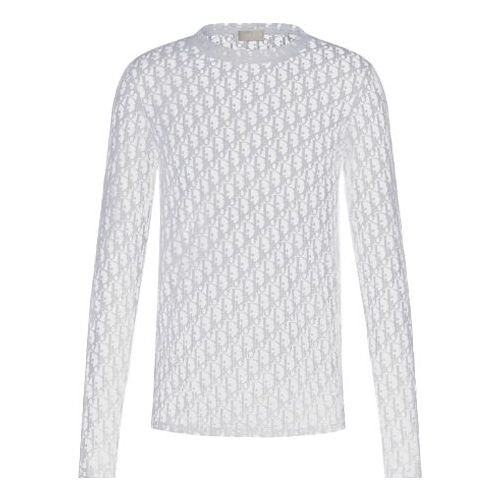 

Футболка ss21 cotton painting print for men white Dior, белый