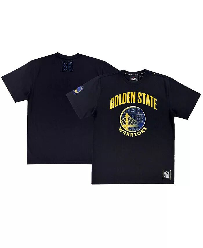 

Черная мужская и женская футболка NBA x Golden State Warriors Culture & Hoops Two Hype, черный