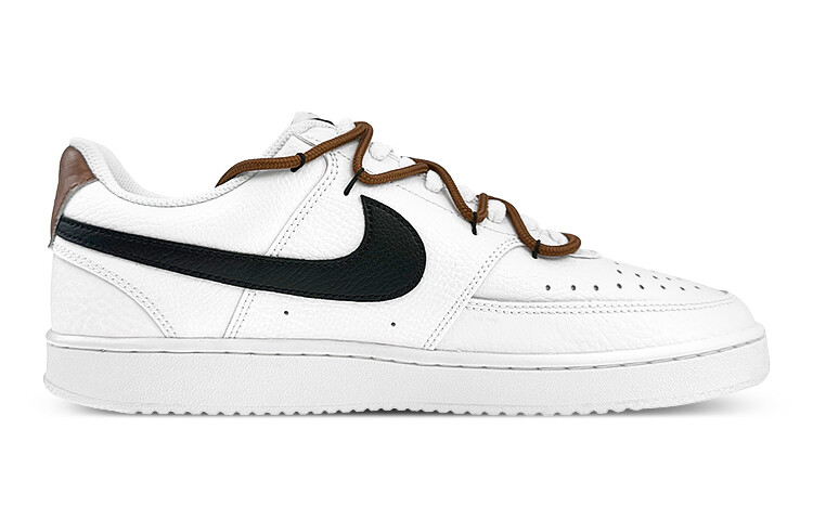 

Кроссовки Nike Court Vision 1, коричневый/белый