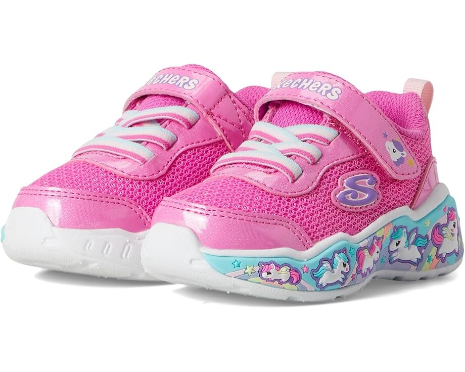 

Кроссовки SKECHERS KIDS Play Scene - Fun Squad 303158N, цвет Pink/Multi