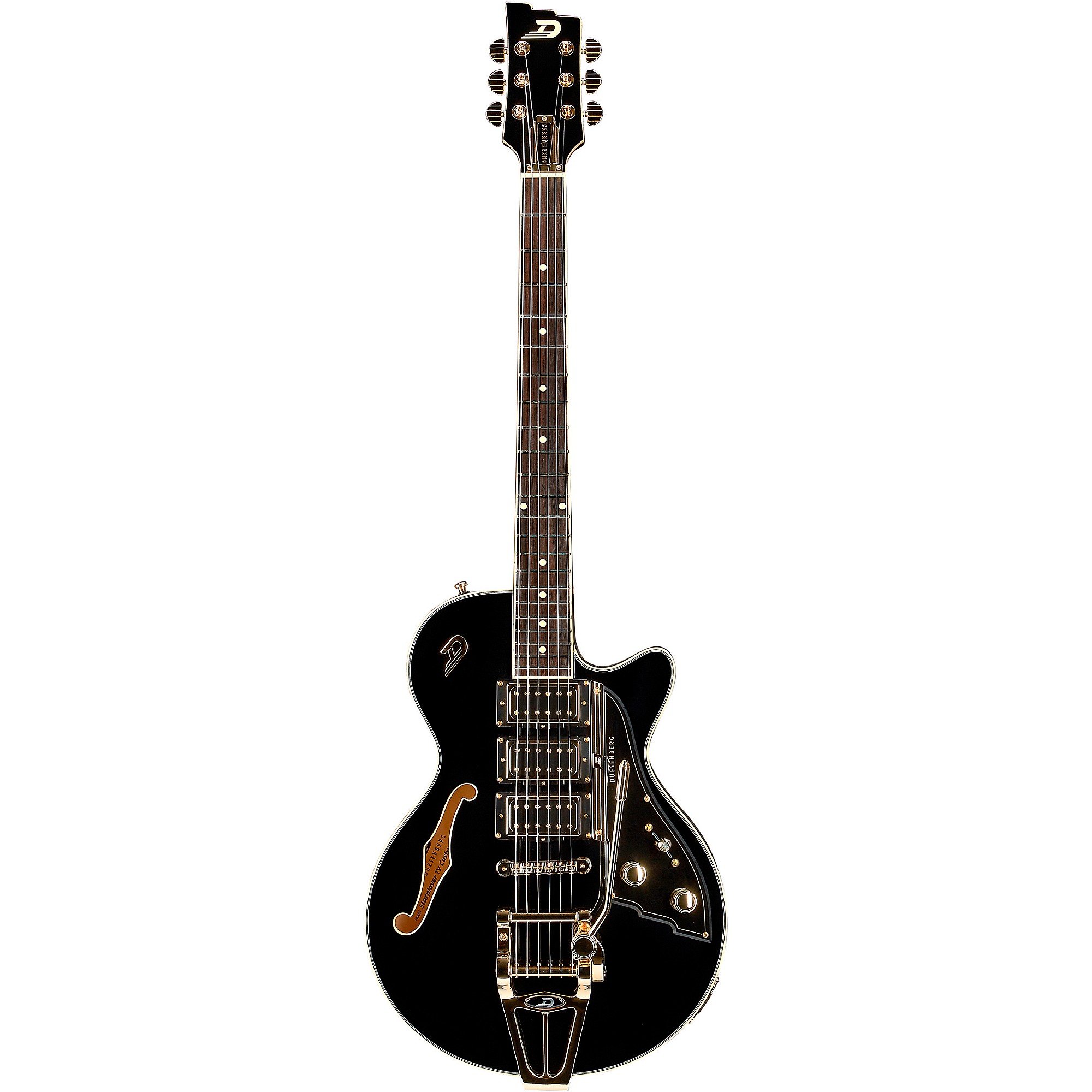 

Duesenberg USA Starplayer TV Кастомная электрогитара, черная