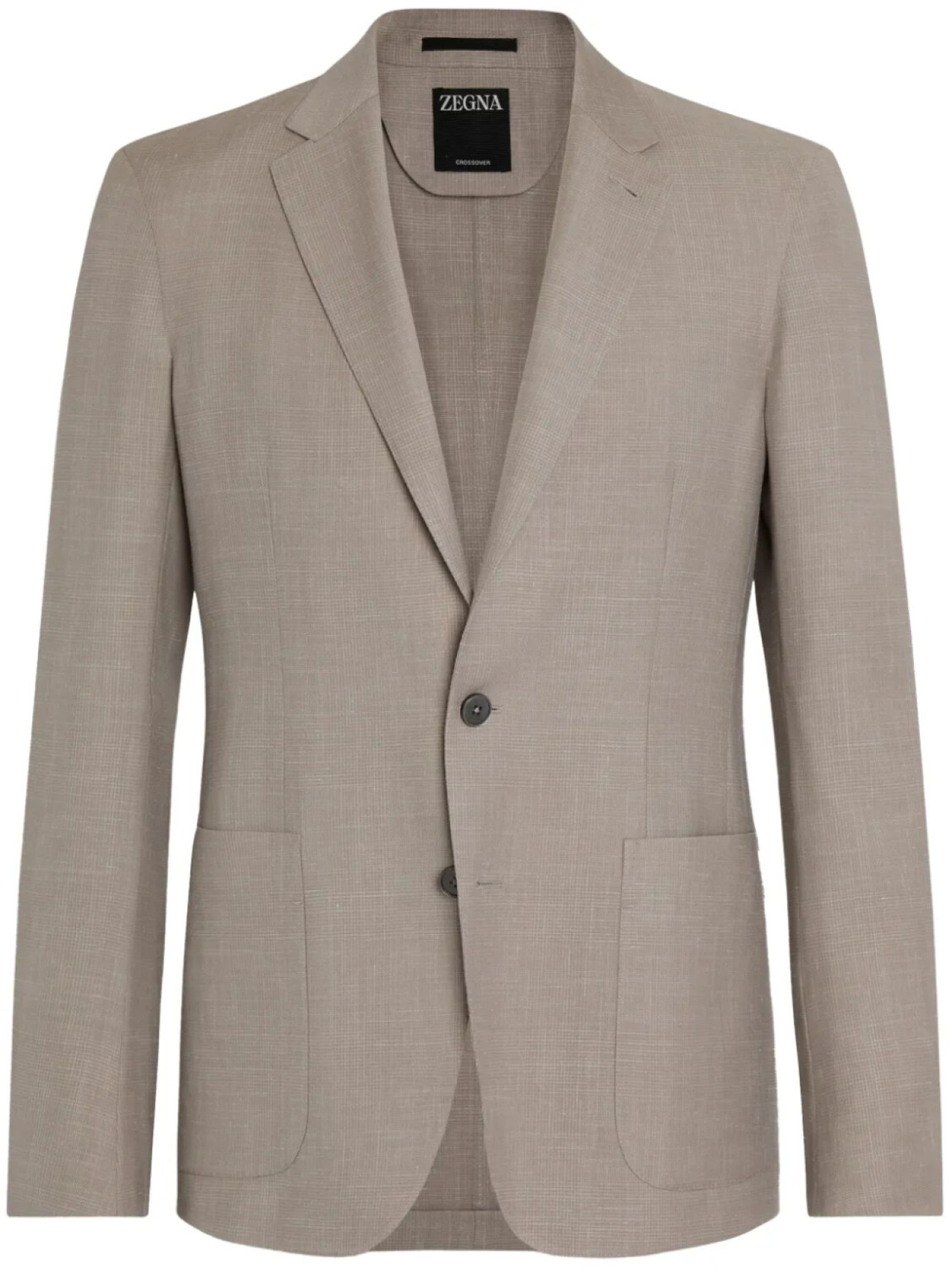 

Zegna однобортный пиджак, нейтральный