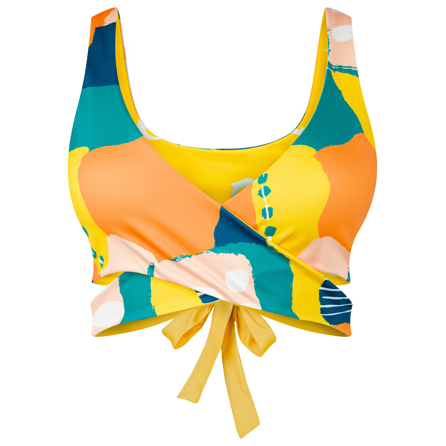 

Верх бикини Boochen Women's Noja Top, цвет Painting Print/Little Dolphin