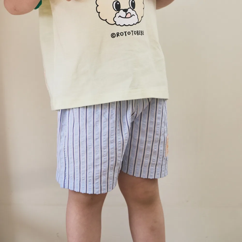 Детские синие шорты Shine Stripe от Rototobebe
