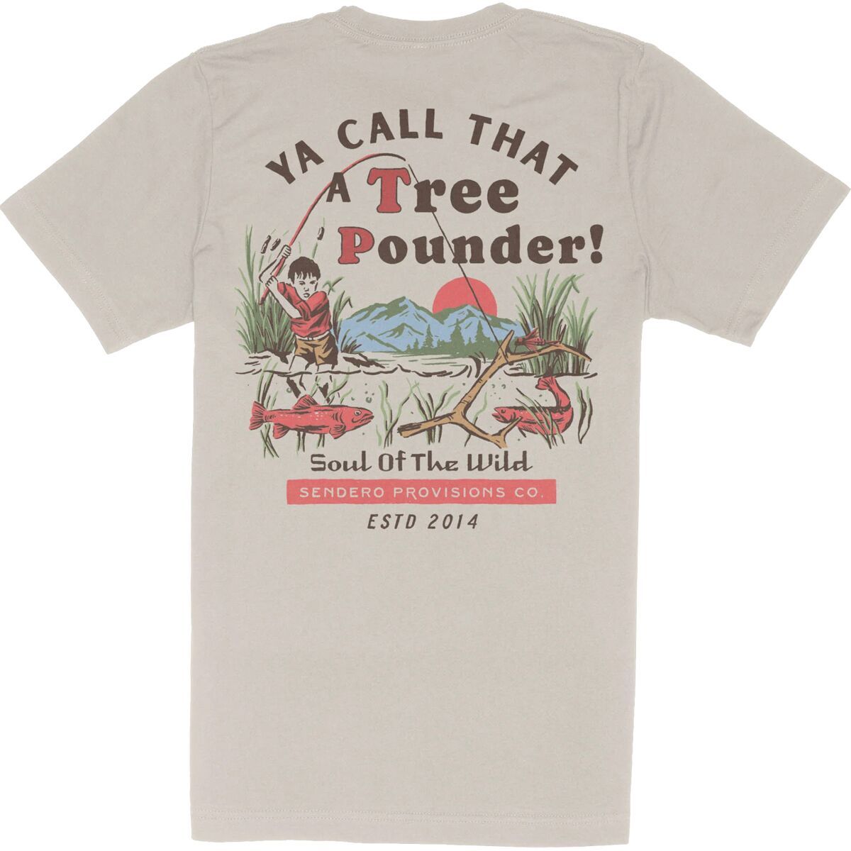 

Футболка Tree pounder Sendero Provisions Co., цвет sand