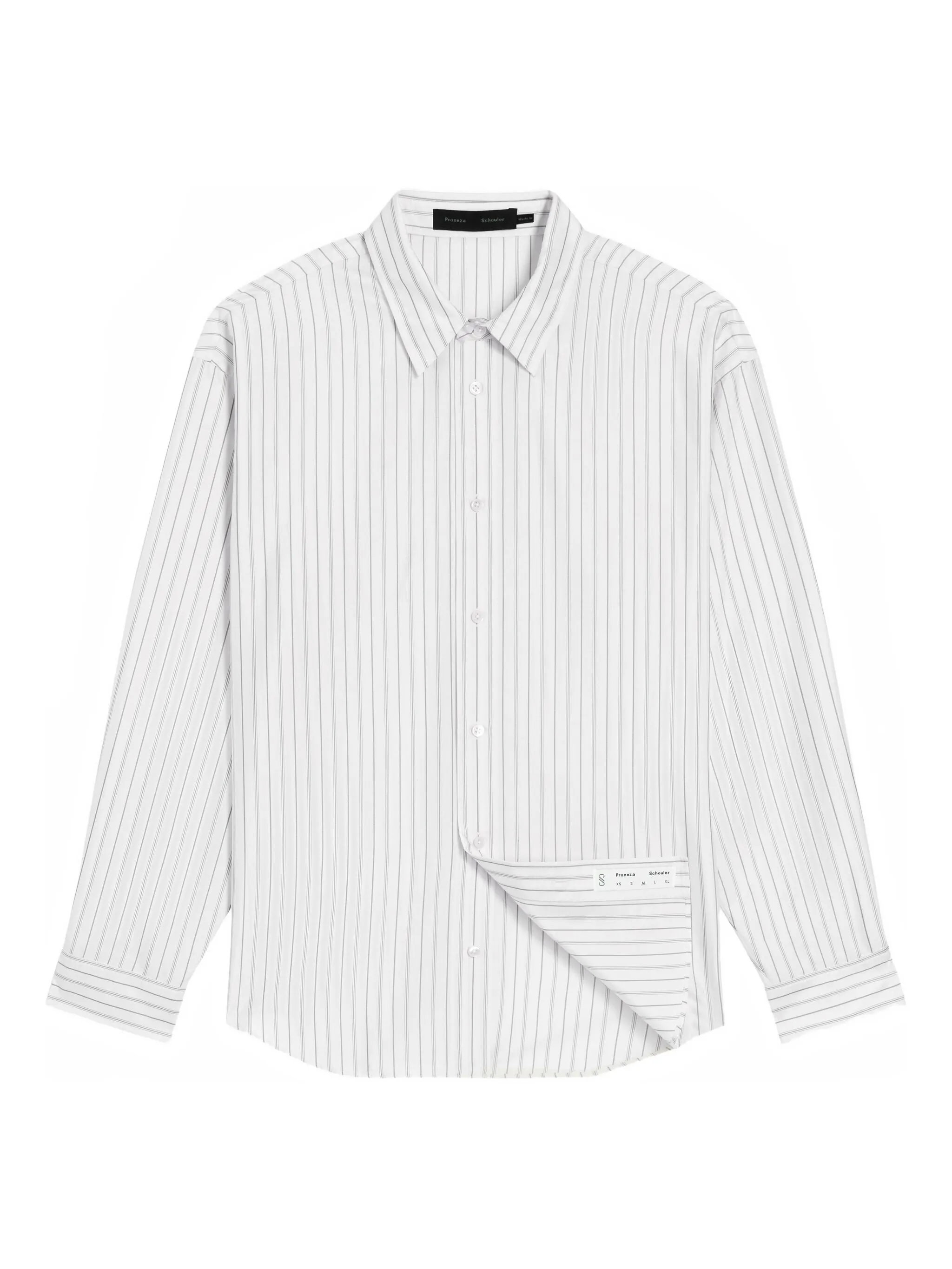 

Рубашка Louis в полоску Proenza Schouler, белый