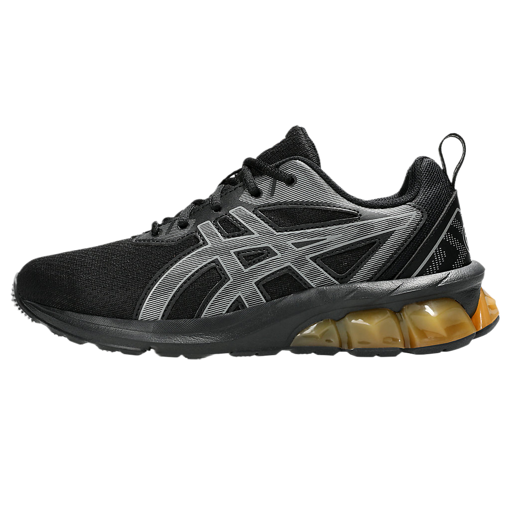 

Gel Quantum 90 Support Low top детские беговые кроссовки для подростков ASICS, черный/желтый