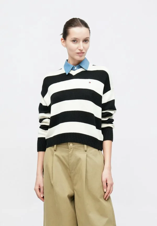 Регбийный свитер Tommy Hilfiger, Black