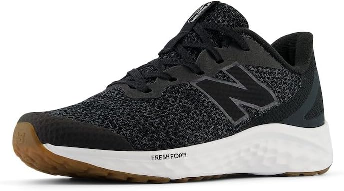 

Кроссовки New Balance Unisex-Child Fresh Foam Arishi V4 с шнуровкой, черный