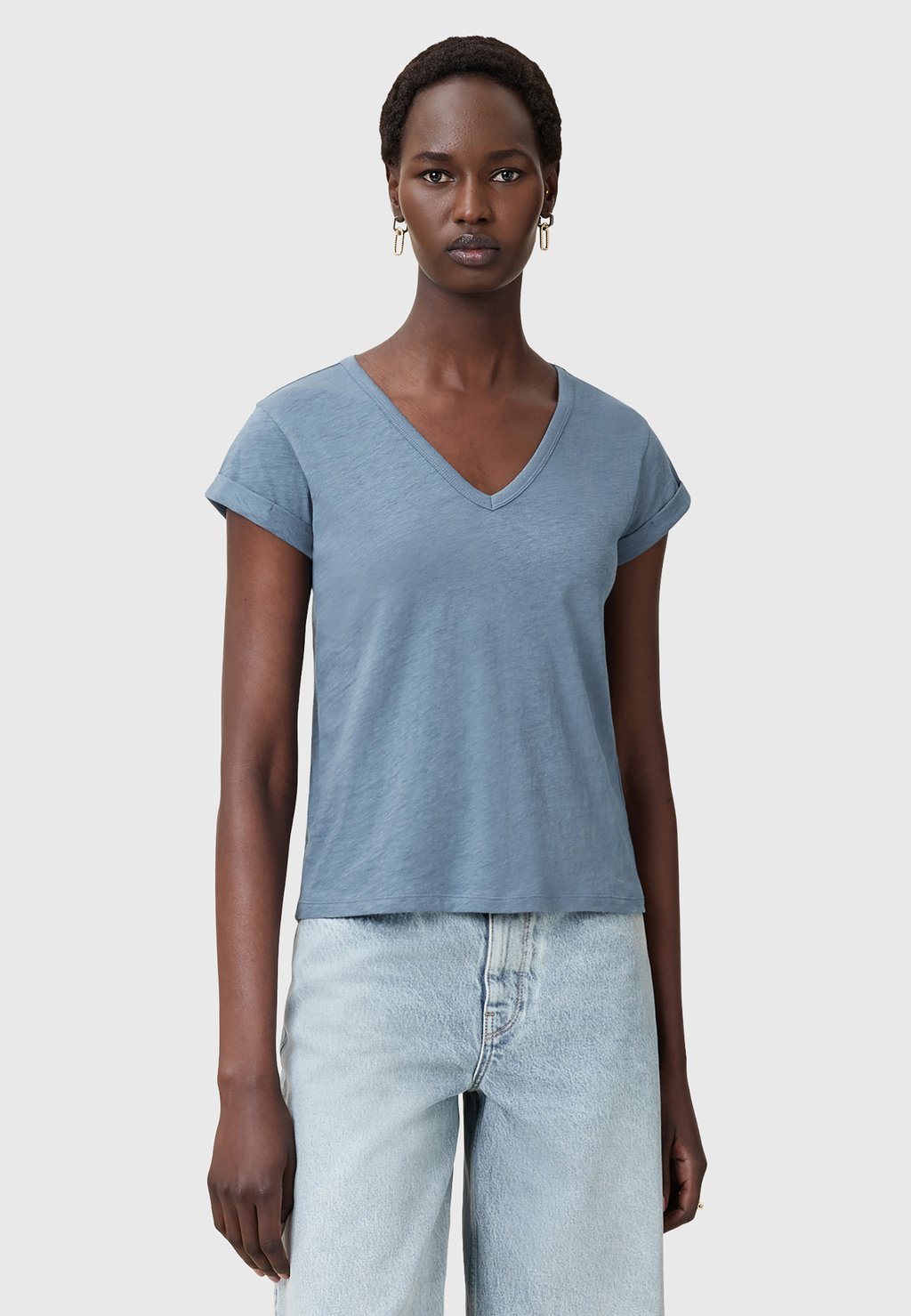 

Базовая футболка TEE AllSaints, синий