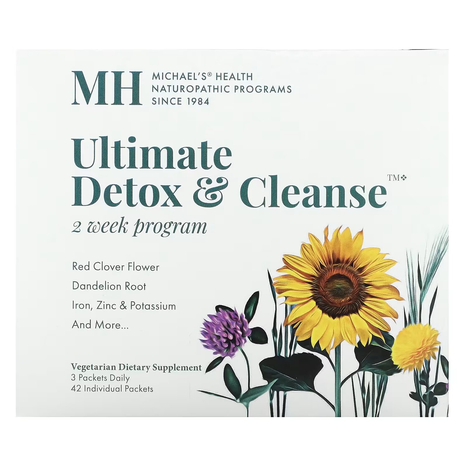 

Добавка Michael's Naturopathic Ultimate Detox & Cleanse, 42 отдельных пакета