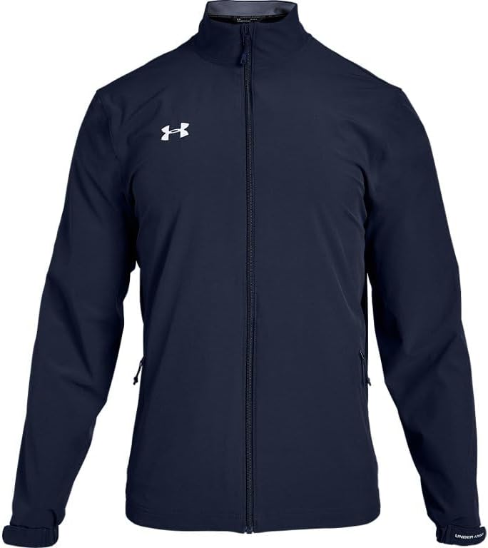 

Мужская хоккейная разминочная куртка Under Armour, Midnight Navy (410)/White