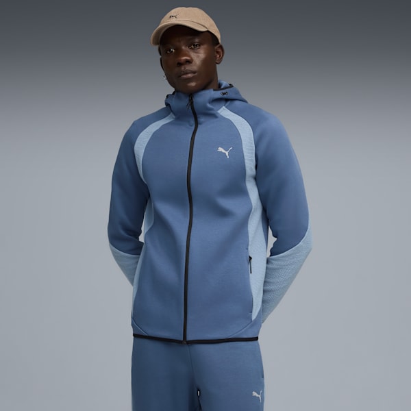 

Мужская толстовка с капюшоном Evostripe Puma, синий