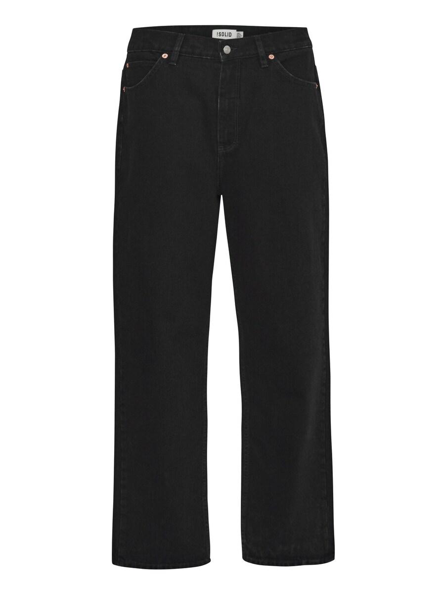 

Джинсы свободного кроя !Solid SDMILO , Black denim