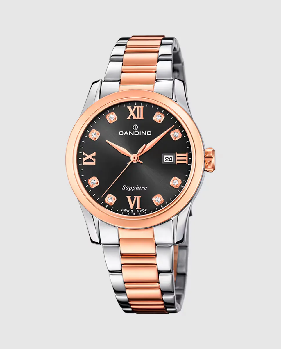 

C4739/5 Lady Elegance женские часы из серебряной стали Candino, серебряный