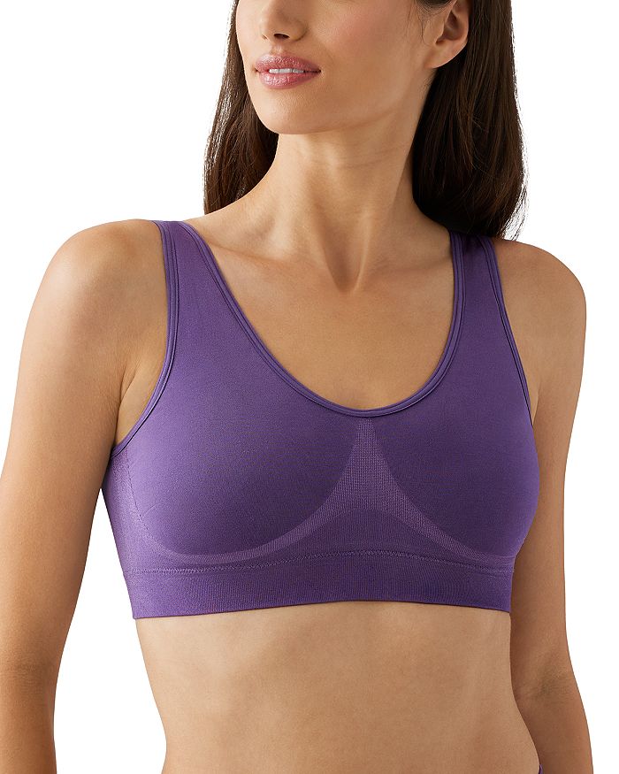 

B.Smooth Беспроводной бюстгальтер-бралетт с мягкой подкладкой Wacoal, фиолетовый