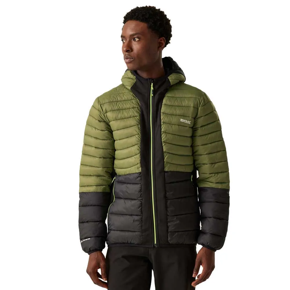 

Куртка Regatta Hooded Leedre Hybrid, зеленый