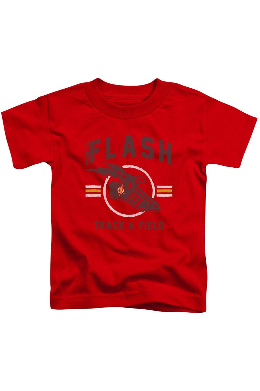 

Футболка с коротким рукавом для малышей Justice League of America Track And Field Gildan, красный