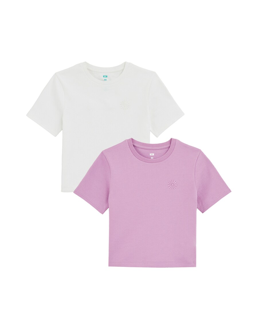 

Рубашка WE Fashion, цвет Purple/White