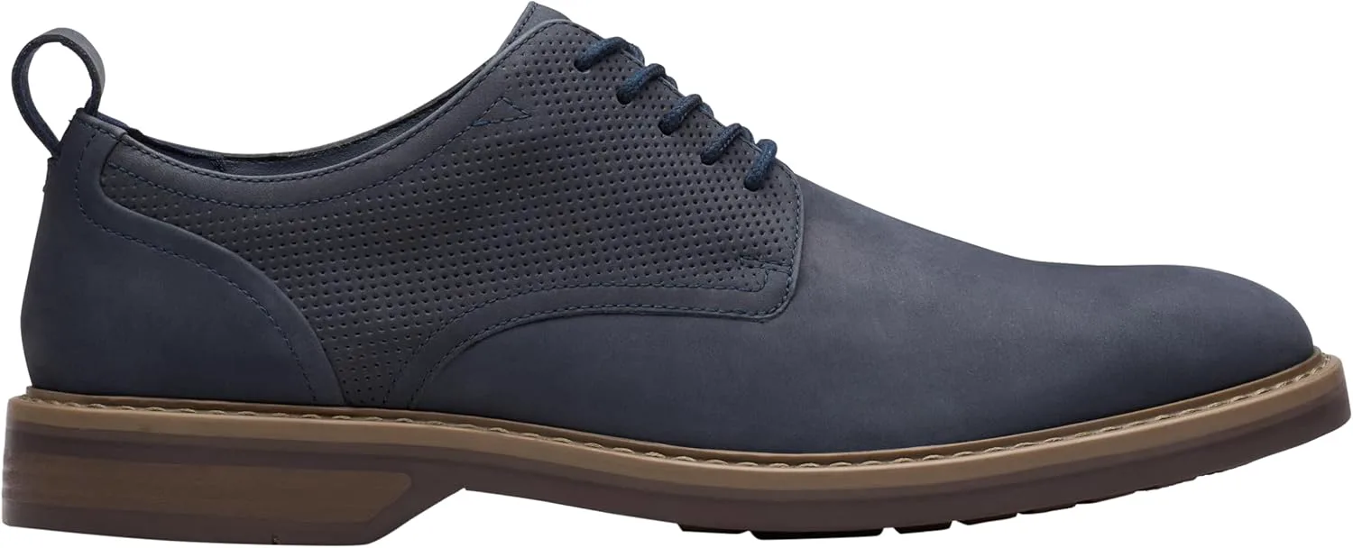 

Мужские туфли Clarks Aldwin Derby на шнуровке, темно-синий