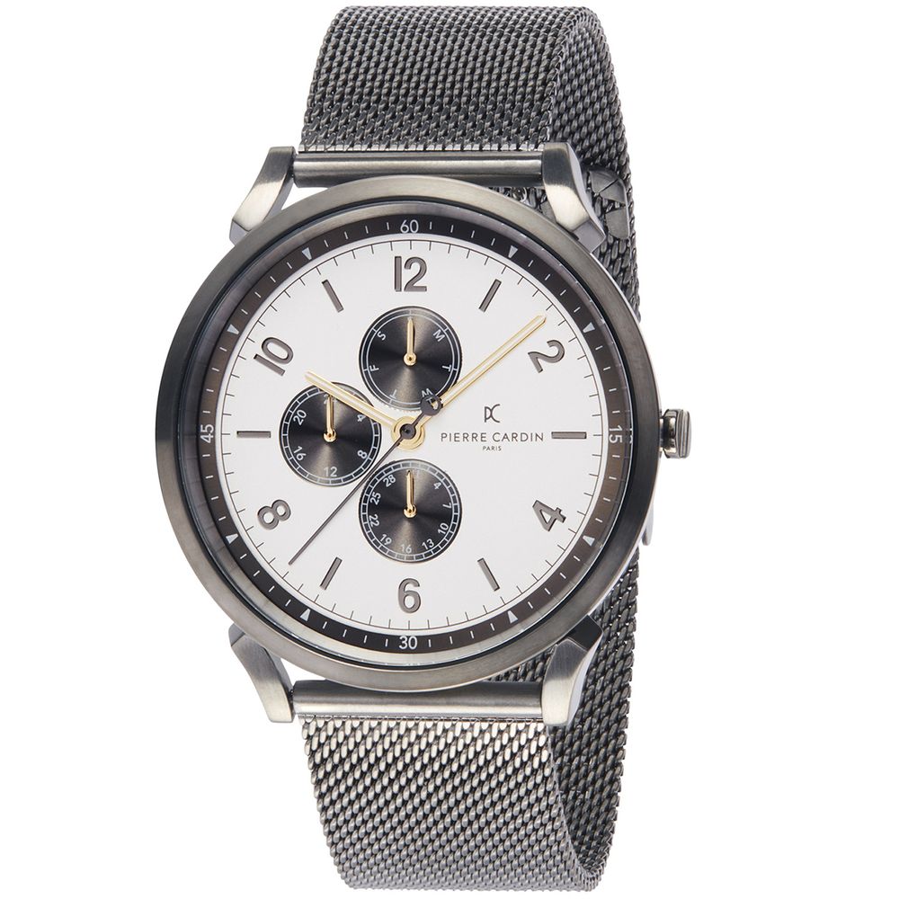 

Серые мужские часы Pierre Cardin