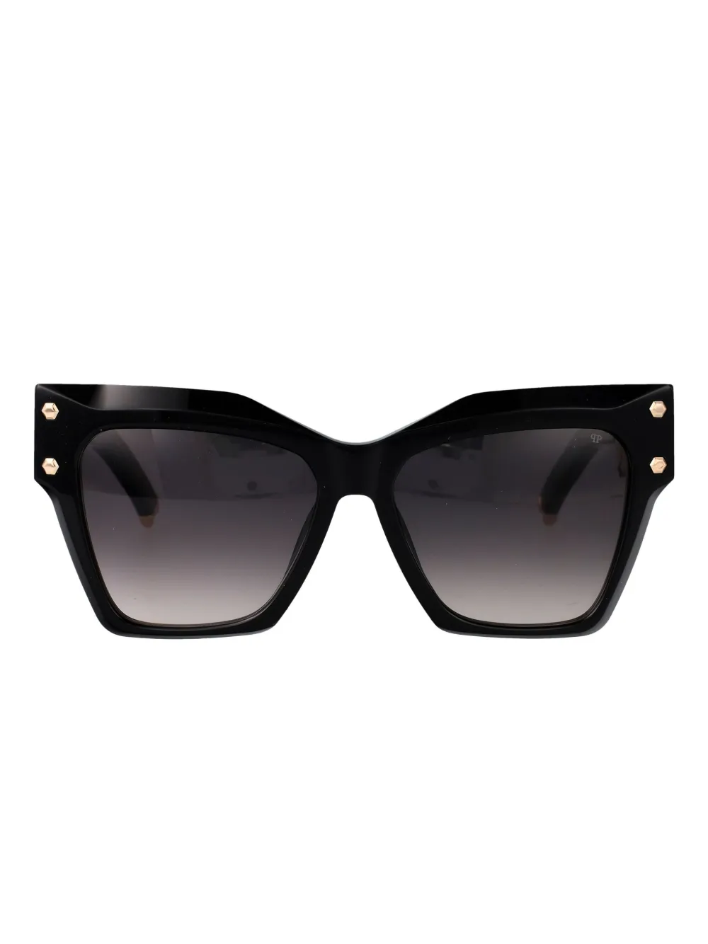 

Солнцезащитные очки в оправе «бабочка» Philipp Plein Eyewear, черный
