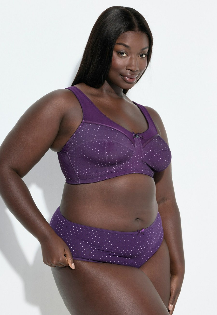 

Брифы Ulla Popken MIDI EN LOT DE 5, Aubergine/Purple