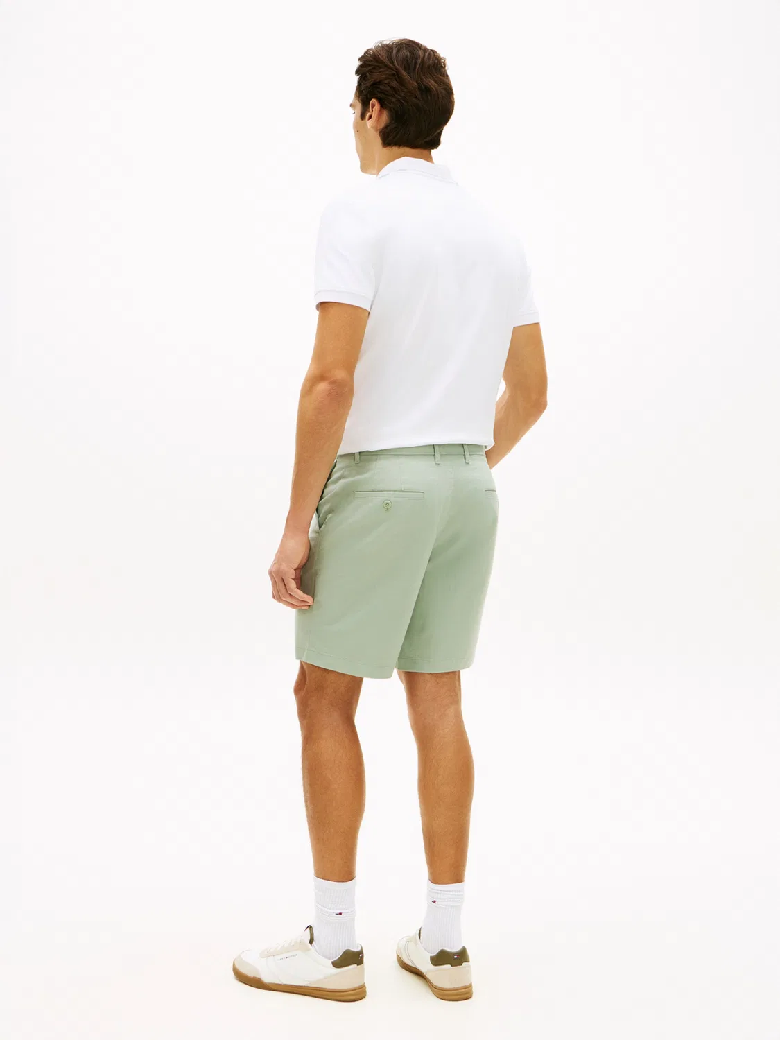 Классические брюки-чиносы 'Dover Ess' Tommy Hilfiger, Pastel Green — фото 4