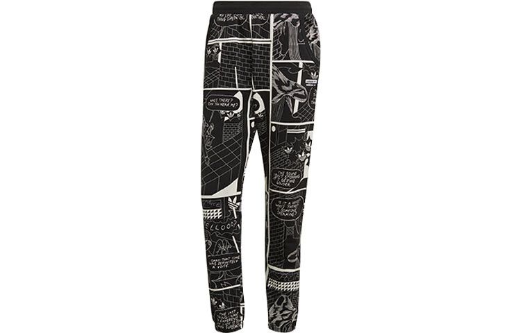 

Adidas Originals Мужские трикотажные спортивные штаны, цвет Black