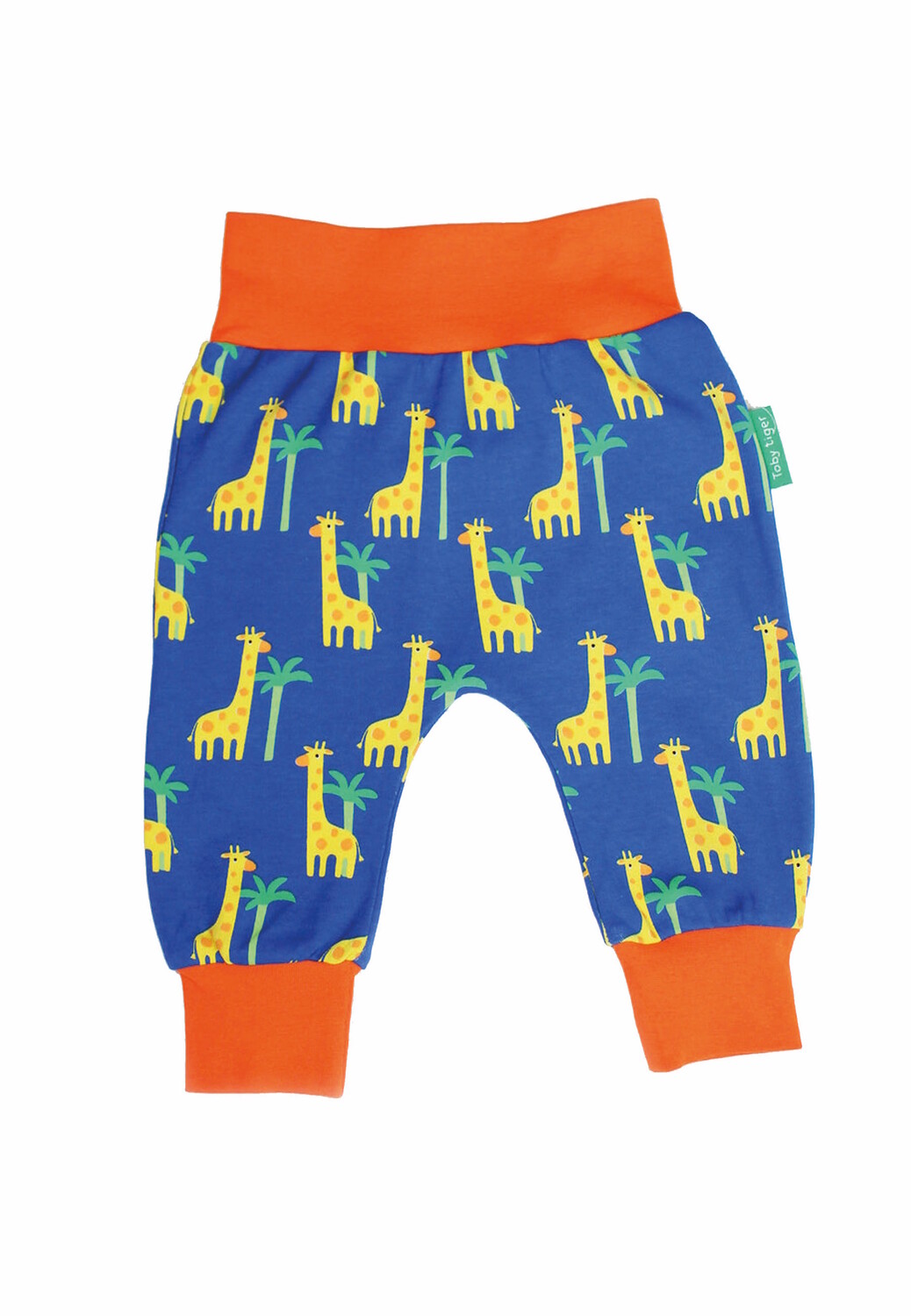 

Тканевые брюки Toby Tiger mit Giraffen Print, синий
