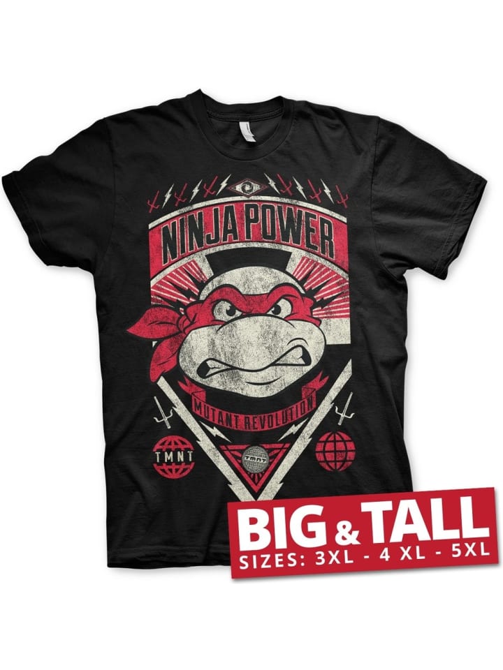 

Футболка черного цвета Teenage Mutant Ninja Turtles, Черный, Футболка черного цвета Teenage Mutant Ninja Turtles