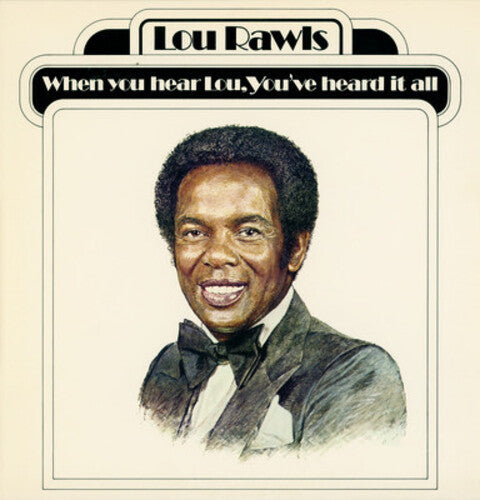 

CD диск Rawls, Lou: When You Hear Lou, Youve Heard It All