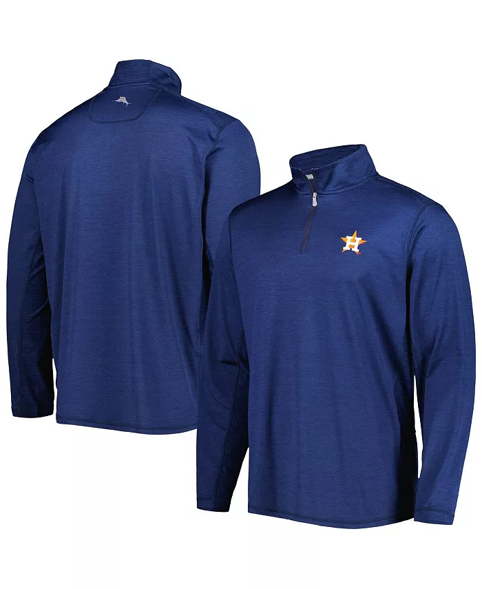 

Толстовка Men's Navy Houston Astros Delray IslandZone Half-Zip Top Tommy Bahama