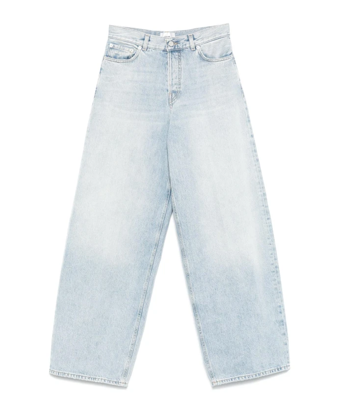 

Джинсы с широкими штанинами и пуговицами спереди Haikure, синий