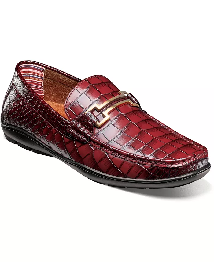 

Мужские лоферы Embrey Moc Toe Bit Slip On Stacy Adams, фиолетовый