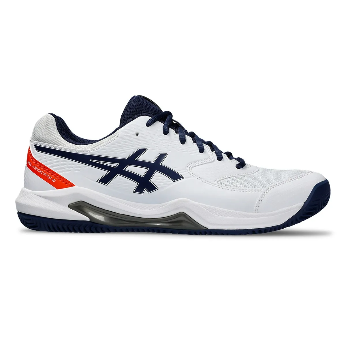 

Мужские теннисные кроссовки Asics Gel-Dedicate 8 Clay, белый/синий