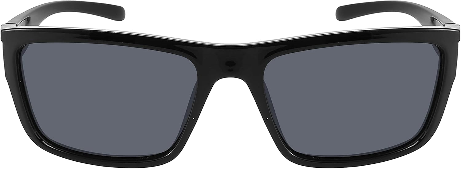 

Спортивные солнцезащитные очки EDGEIWEAR с обтекаемой формой и поляризованными линзами UV400 для мужчин и женщин, для вождения, рыбалки, бега и езды на велосипеде, Black & Clear Blue