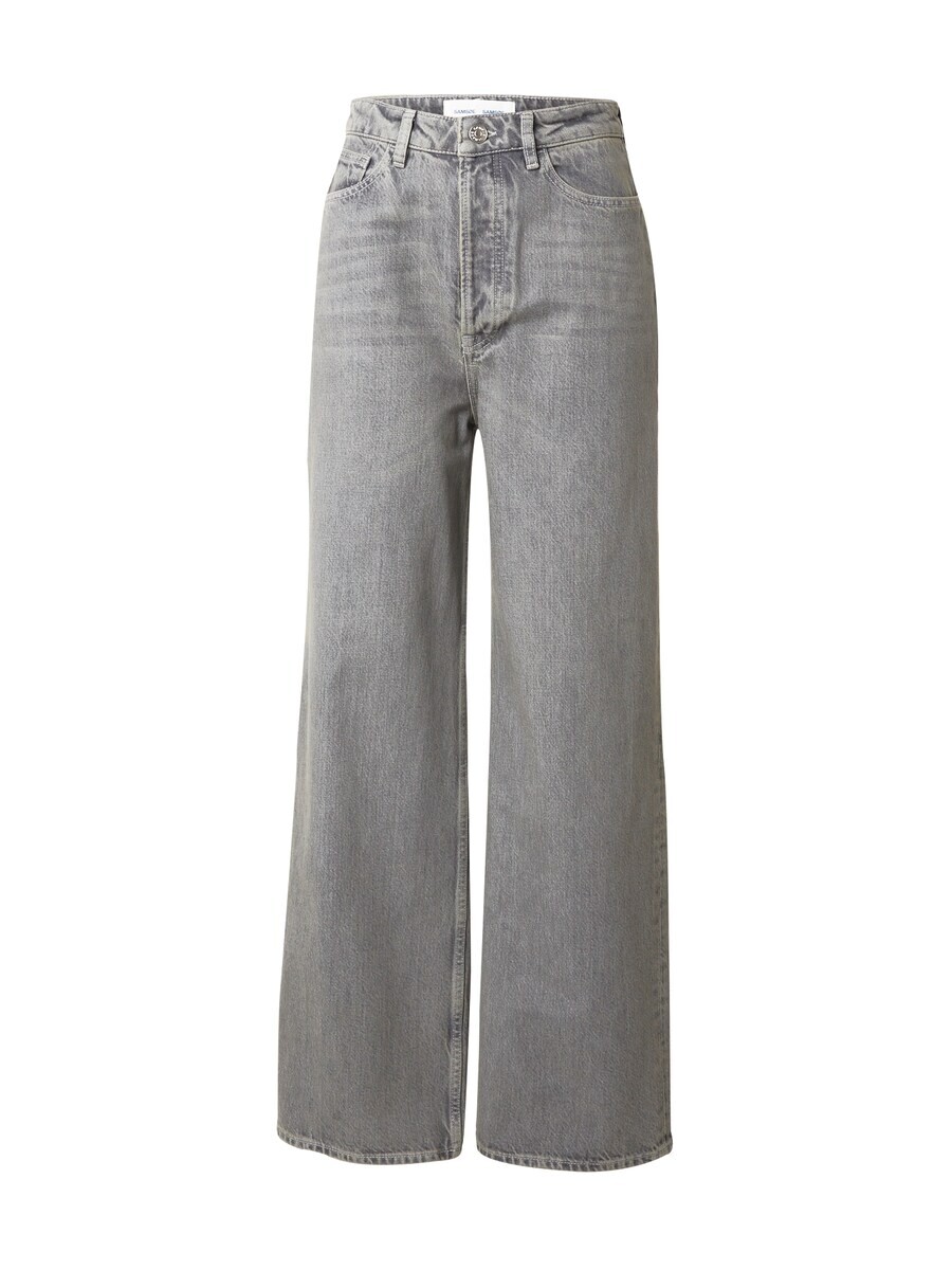 

Джинсы Samsøe Samsøe Wide leg Jeans Shelly, серый деним