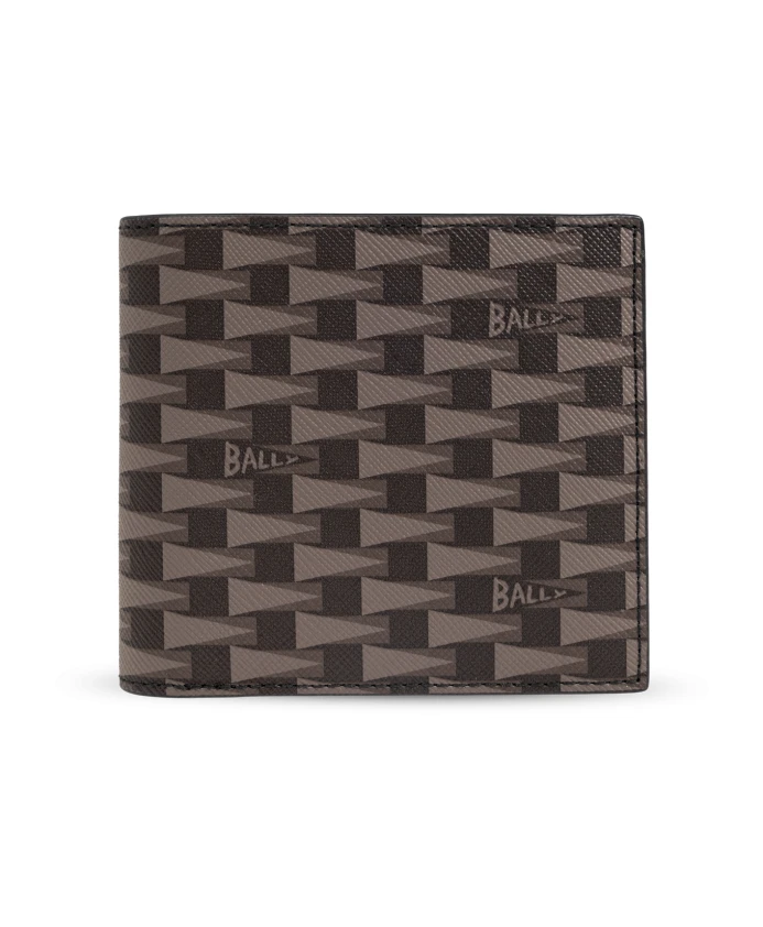 

Кошелек с логотипом Bally, коричневый