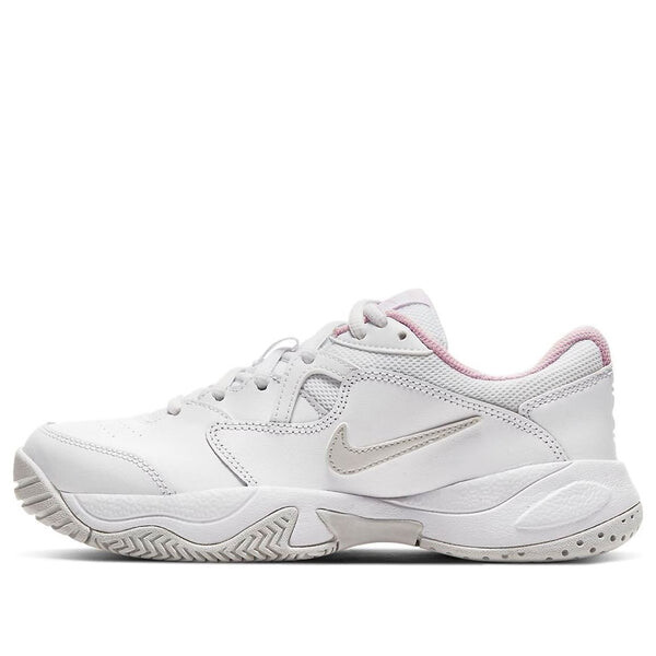 

Кроссовки court jr lite 2 'white pink' Nike, белый