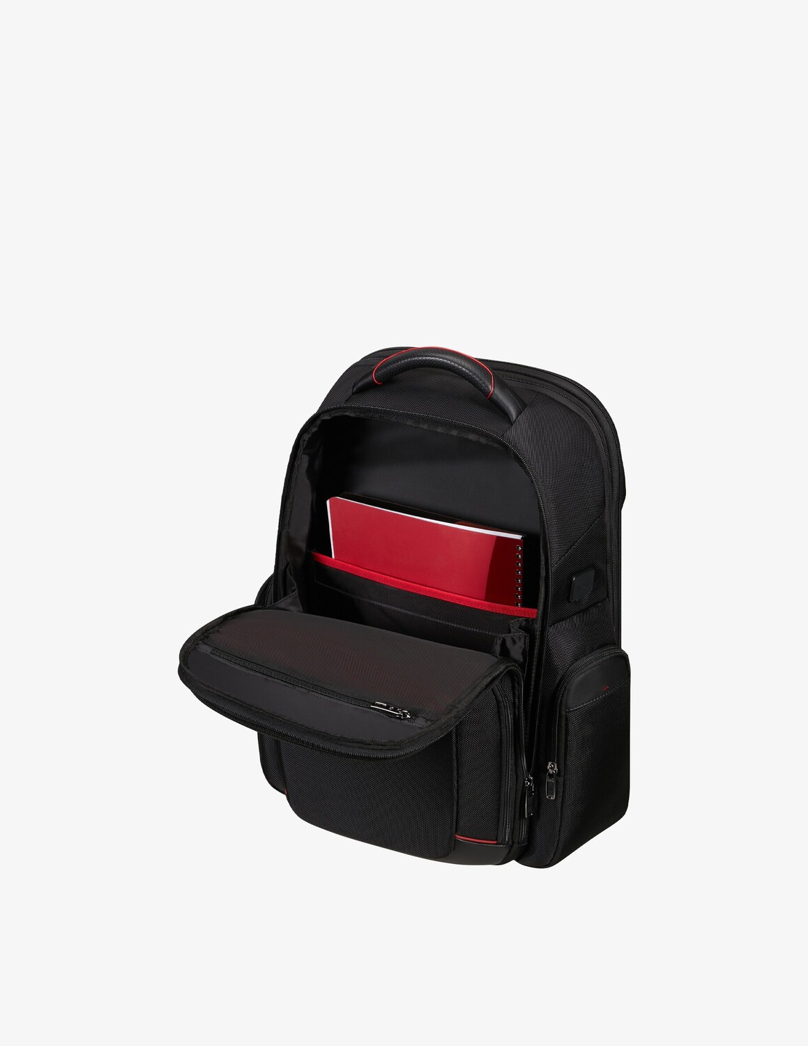 Рюкзак унисекс Samsonite Pro Dlx 17 натуральная кожа, чёрный — фото 2