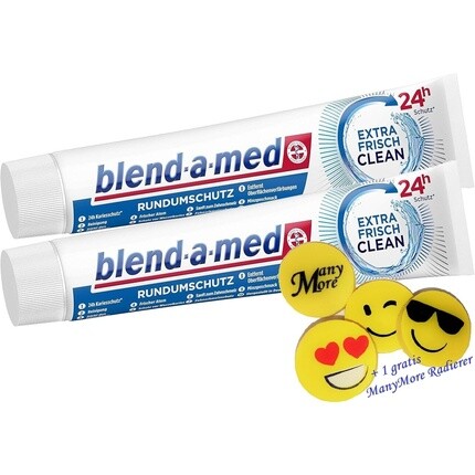 

Зубная паста Blend-a-med Extra Fresh Clean, универсальная защита, 75 мл Generisch, Синий, Зубная паста Blend-a-med Extra Fresh Clean, универсальная защита, 75 мл Generisch