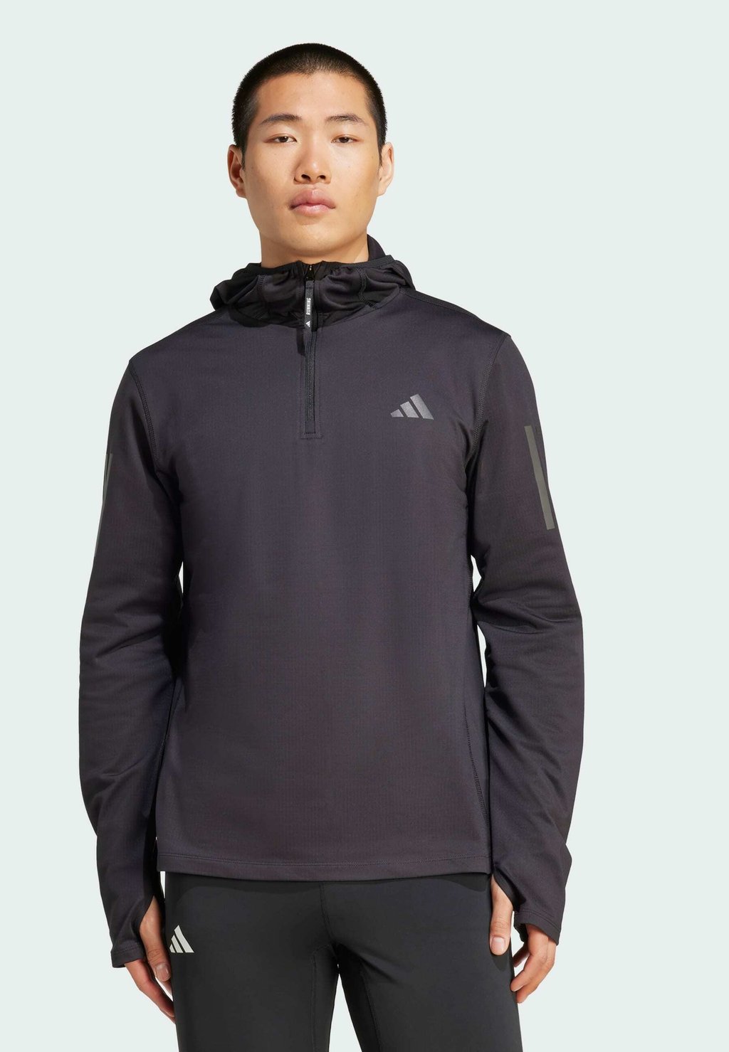 

Лонгслив Adidas Performance, черный