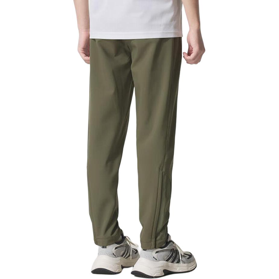 Adidas Повседневные брюки SL WARM PNT мужские olive green — фото 4