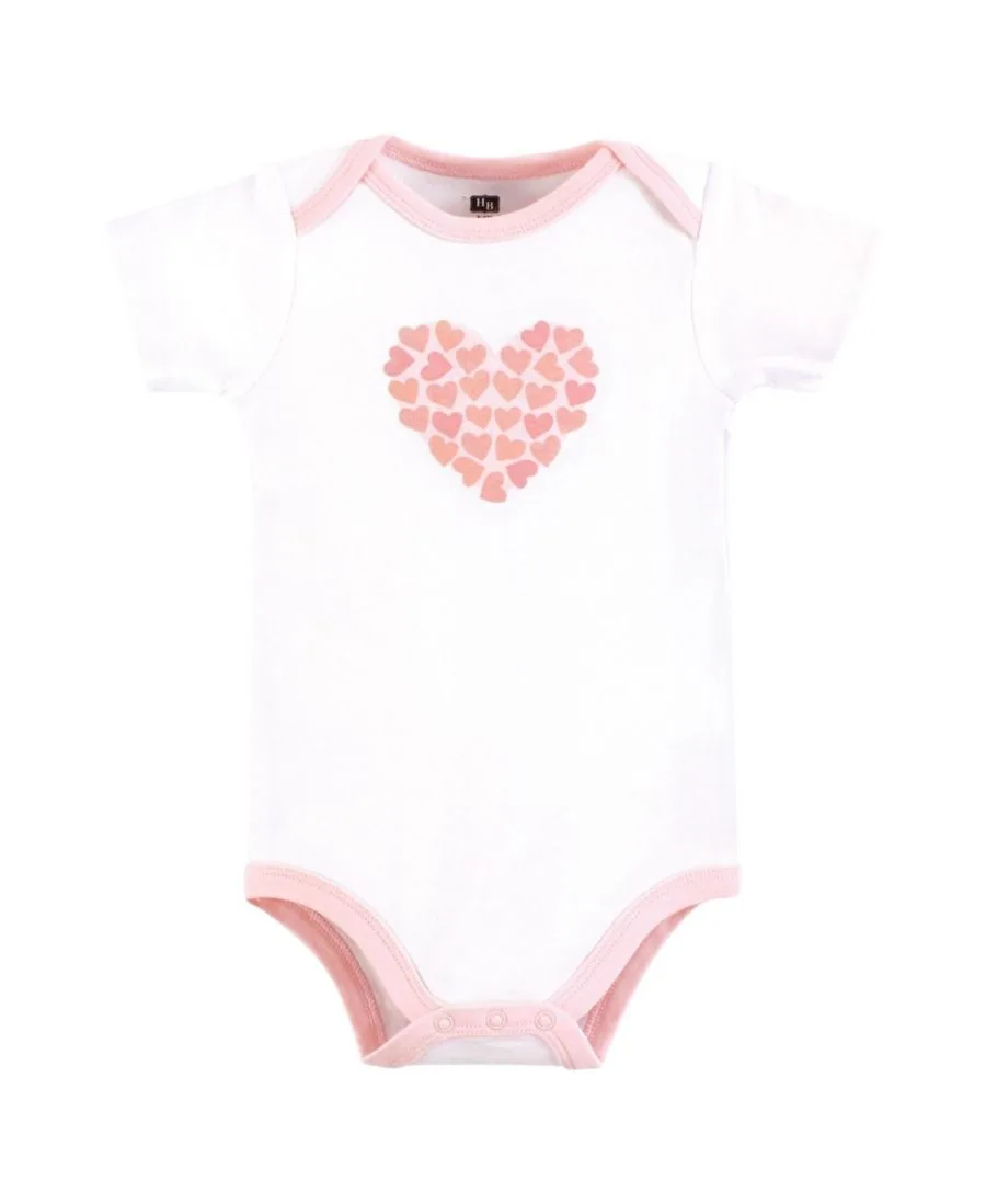 Комплект из 3 мягких хлопковых боди на каждый день Hudson Baby, Cutie Bear — фото 4