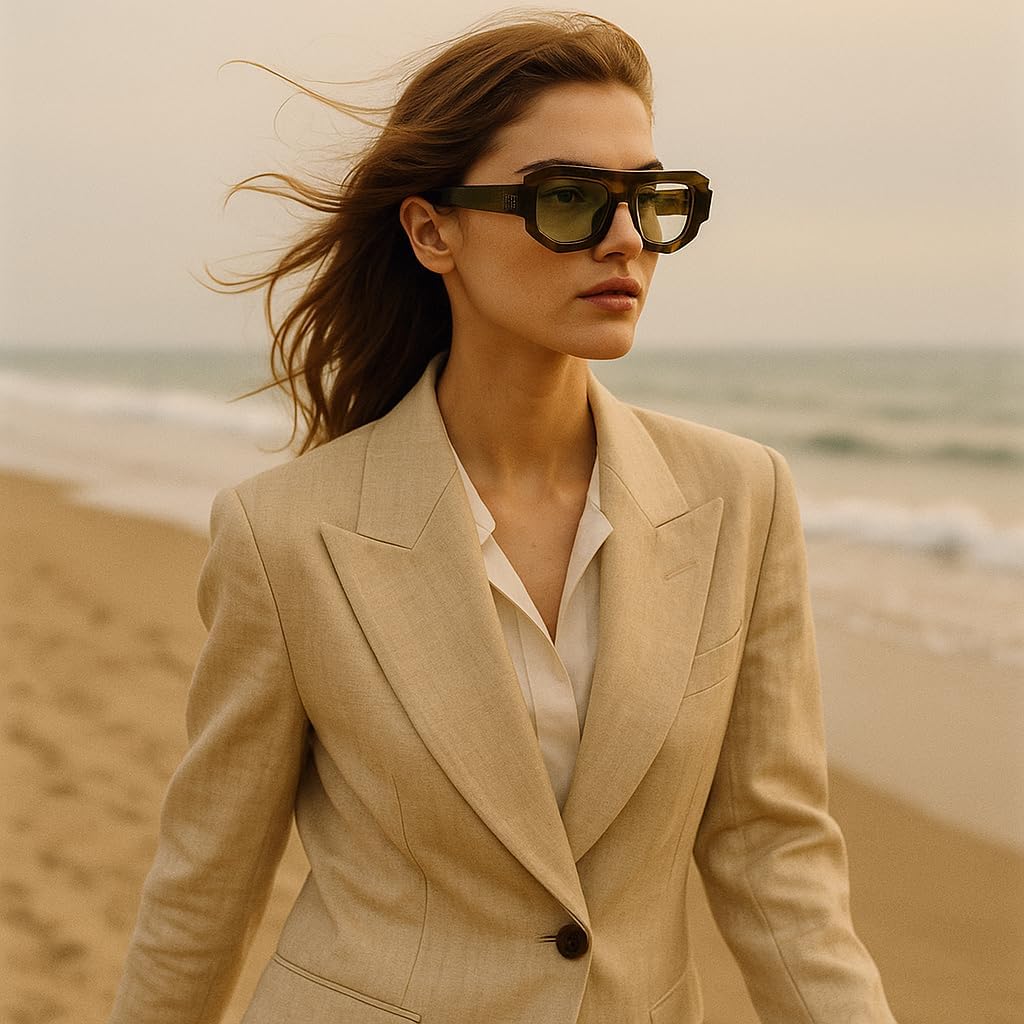 

Солнцезащитные очки Bullabulling большого размера неправильной квадратной формы для женщин и мужчин, в стиле ретро, ​​пилотские солнцезащитные очки, модные трендовые очки, Black Blue