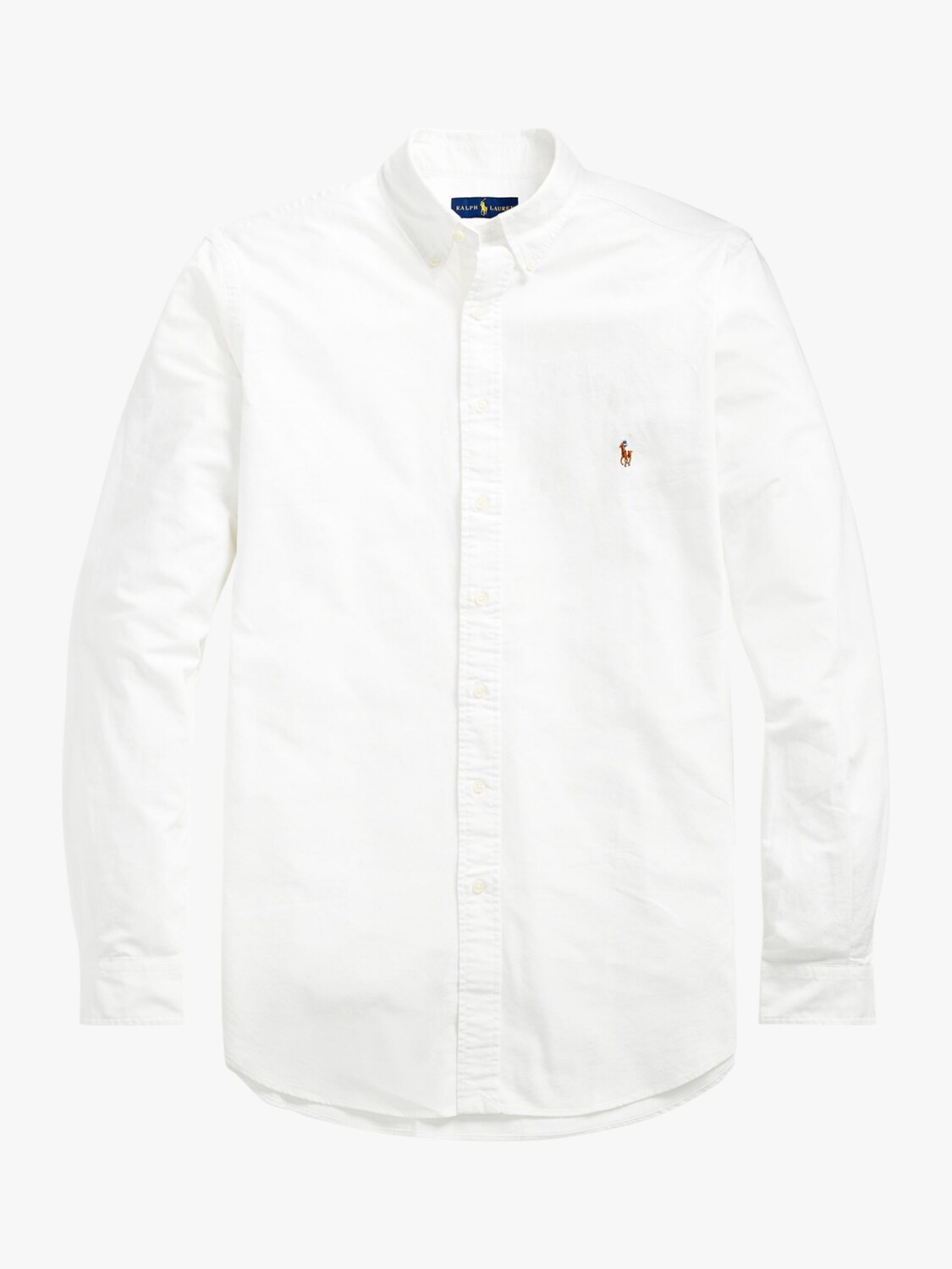 Рубашка с длинным рукавом Polo Ralph Lauren Big & Tall, белая — фото 4